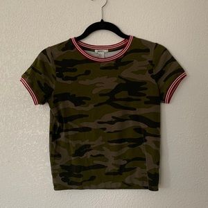 Forever 21 Camo Blouse